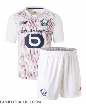 Lille OSC Echipament de Fotbal Replică 2024-25 Copii Deplasare (+ Șorturi)